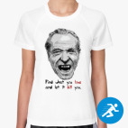 Женская спортивная футболка