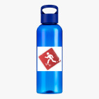 Прозрачная спортивная бутылка