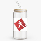 Банка с бамбуковой крышкой