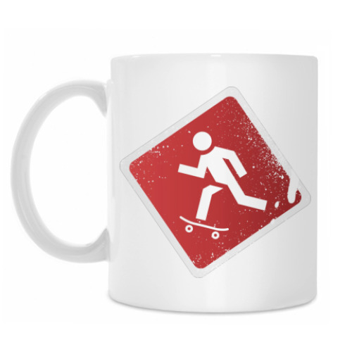 Кружка с принтом Skate