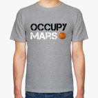 Классическая футболка Occupy Mars