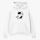 Толстовка худи оверсайз