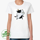 Женская футболка органик