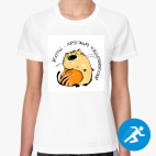 Женская спортивная футболка