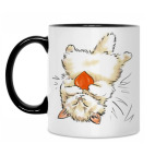 Кружка двухцветная