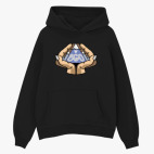 Толстовка худи оверсайз