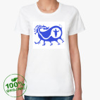 Женская футболка органик