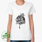 Женская футболка органик