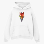 Толстовка худи оверсайз