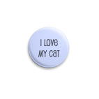I love my cat / Я люблю свою кошку