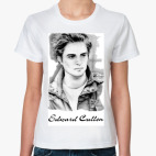 Женская футболка, белая