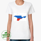 Женская футболка органик