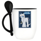 Кружка с ложкой