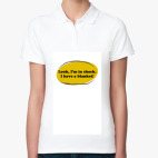 Женская рубашка поло