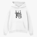 Толстовка худи оверсайз