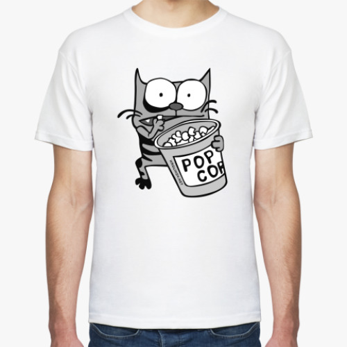 Футболка с принтом   Котэ