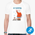 Мужская спортивная футболка