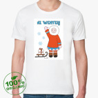 Мужская футболка органик