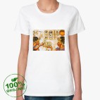 Женская футболка органик