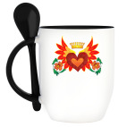 Кружка с ложкой