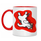 Двухцветная кружка Эти веселые коты