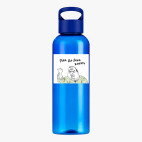 Прозрачная спортивная бутылка