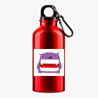 Металлическая бутылка 400 мл UV-DTF