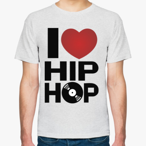 Футболка с принтом I Love Hip Hop