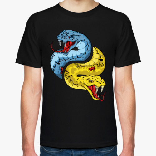 Футболка с принтом Python