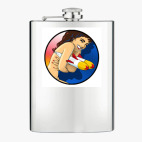 Фляжка стальная