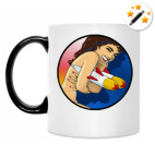 Кружка-хамелеон