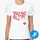 Женская спортивная футболка