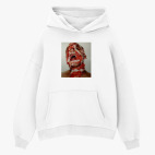 Толстовка худи оверсайз