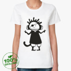 Женская футболка органик