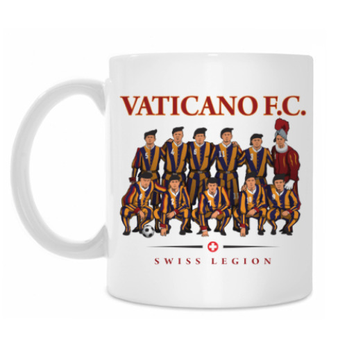 Кружка с принтом Футбольный клуб