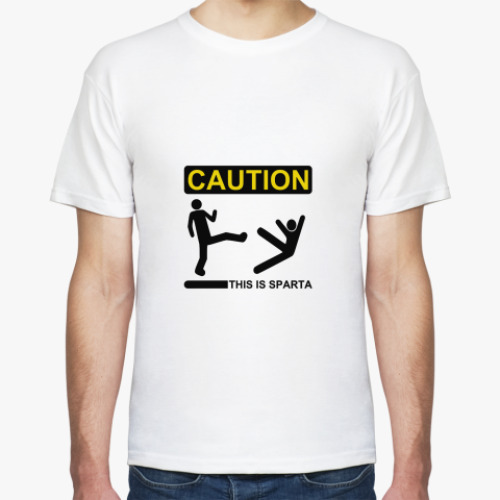 Футболка с принтом sparta