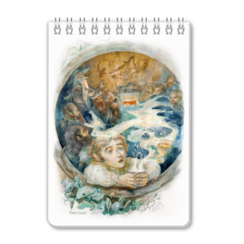 Блокнот с принтом The Hobbit