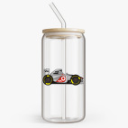 Банка с бамбуковой крышкой