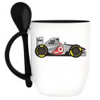 Кружка с ложкой