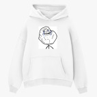 Толстовка худи оверсайз