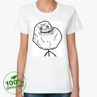 Женская футболка органик