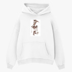 Толстовка худи оверсайз