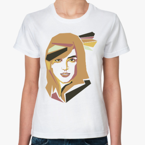 Классическая футболка с принтом Бритни Спирс