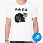 Мужская спортивная футболка