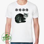 Мужская футболка органик