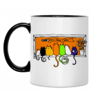 Кружка двухцветная