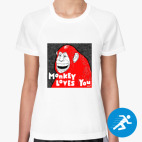 Женская спортивная футболка