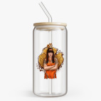 Банка с бамбуковой крышкой