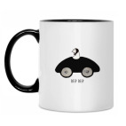 Кружка двухцветная