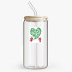 Банка с бамбуковой крышкой